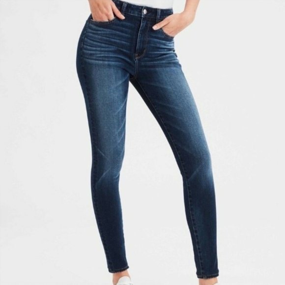 american eagle hi rise jegging